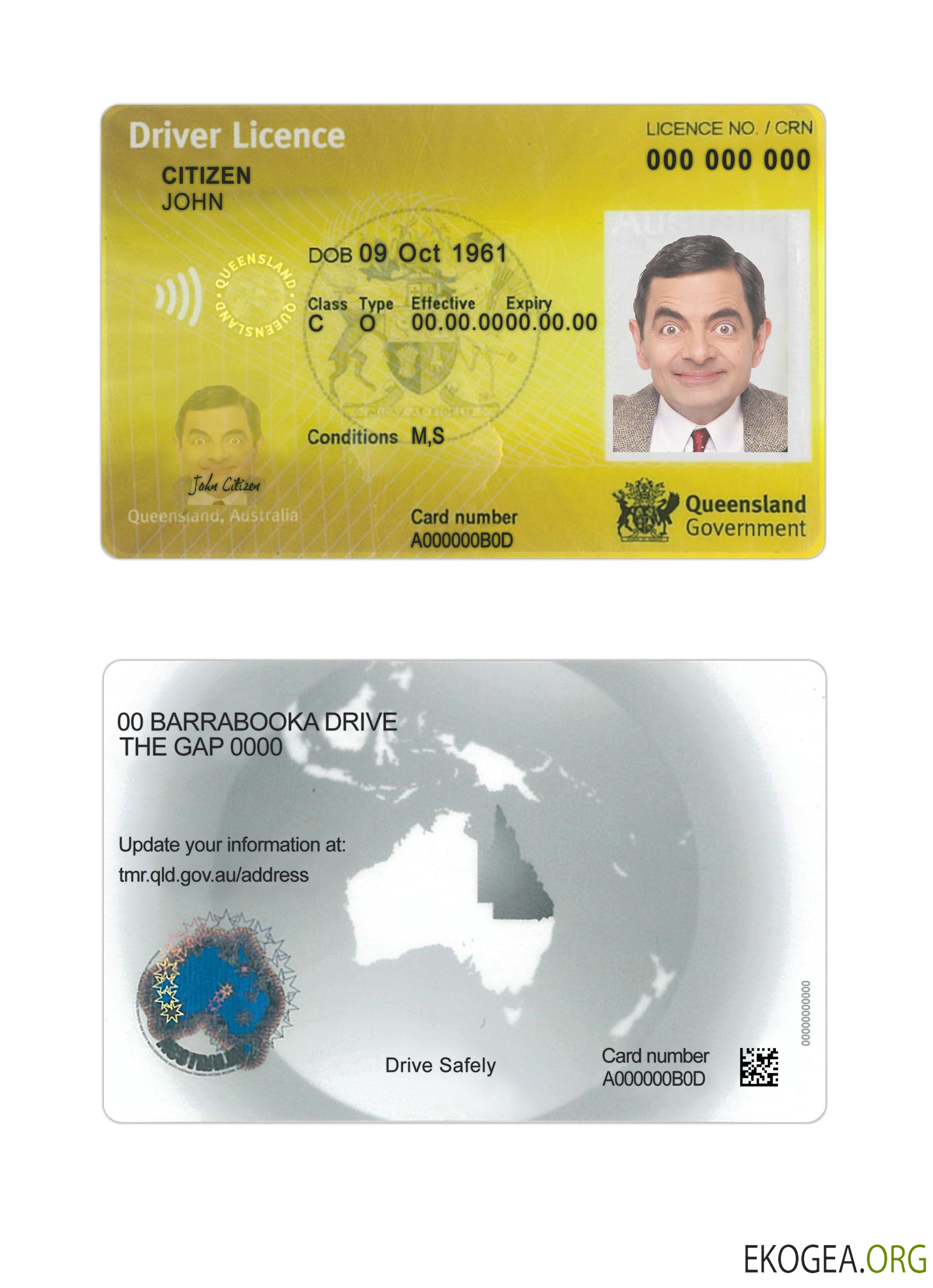 Australia Queensland DL new version